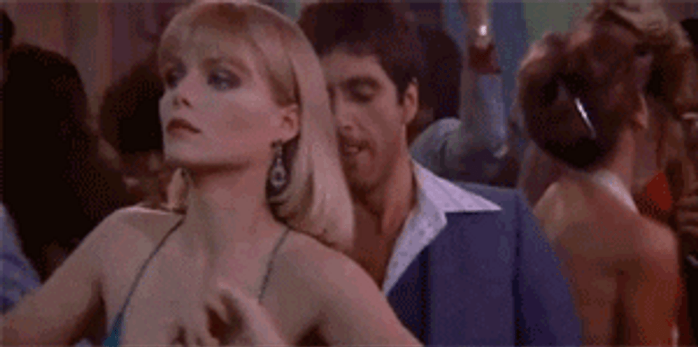 Al Pacino And Michelle Pfeiffer Dancing GIF