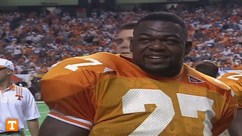 Al Wilson Rocky Top Player Smiling And Pointing GIF