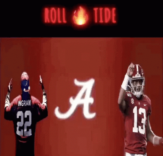 Alabama Crimson Roll Tide GIF