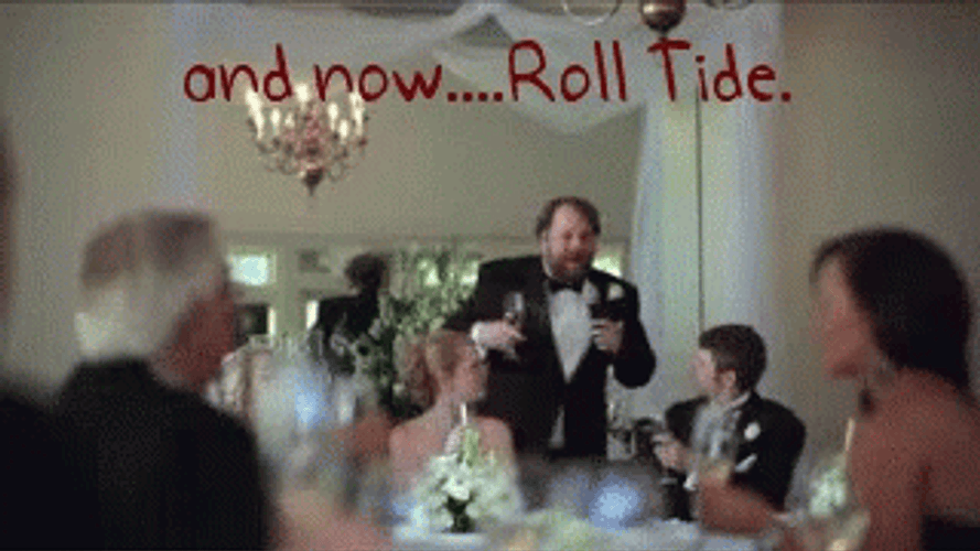 Alabama Roll Tide Championship Party GIF