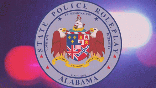 Alabama State Police Roleplay Logo GIF