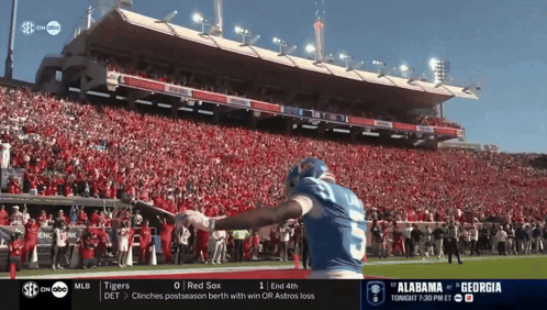 Alabama vs Georgia Football Game on ABC