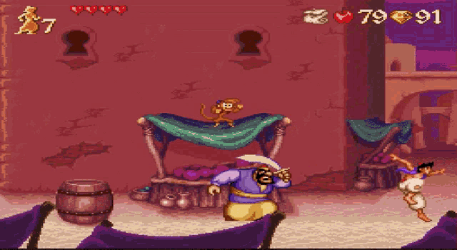 Aladdin Nintendo Game GIF