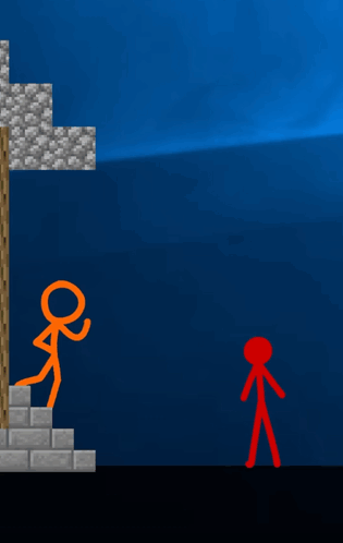 Alan Becker Disappointed Orange GIF