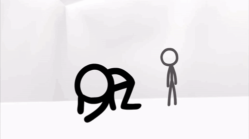 Alan Becker Laser Eyes GIF