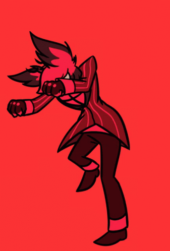 Alastor Cute Dance Moves GIF