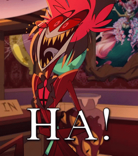 Alastor Ha No GIF