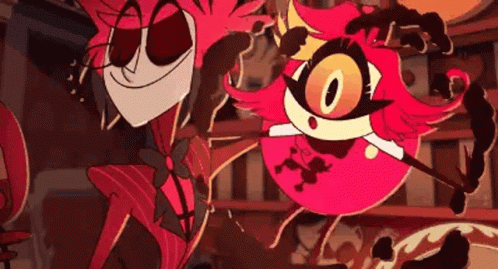 Alastor Smiling Devilishly GIF