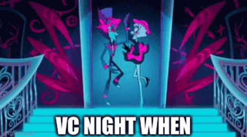 Alastor Dancing Vc Night When GIF