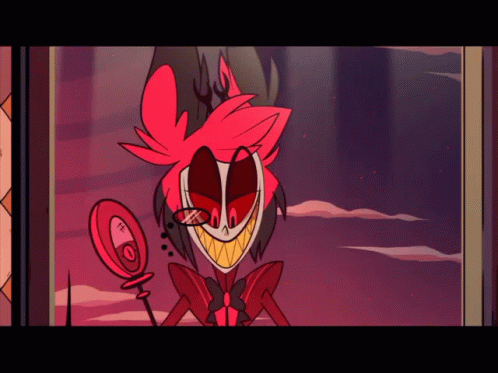 Charlie Morningstar Shuts The Door On Alastor GIF