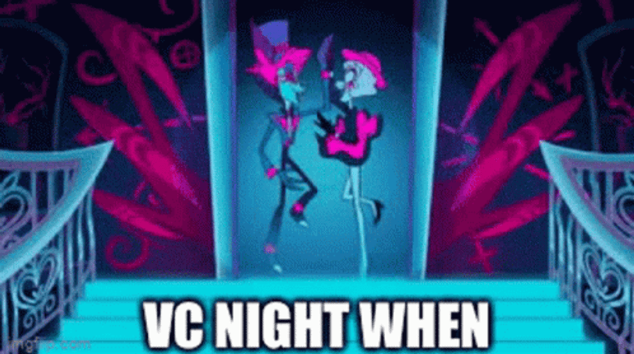 Alastor Dancing Vc Night When GIF