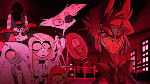 Alastor Says Anyway Hazbin Hotel GIF