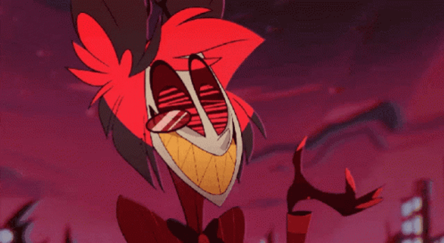 Alastor Shifting Scenery GIF