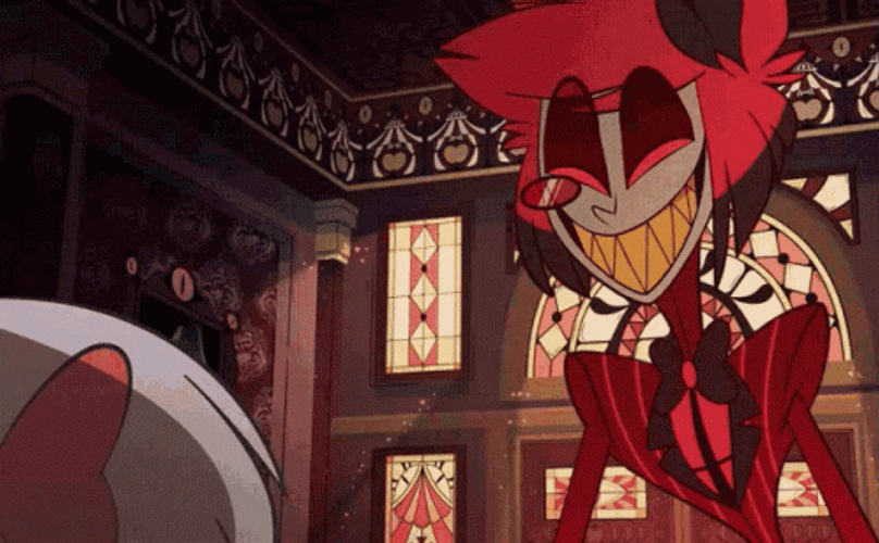 Alastor Terrifying Laugh GIF