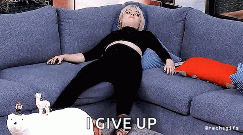 Alba Reche I Give Up GIF