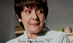 Alba Recio Letter L GIF