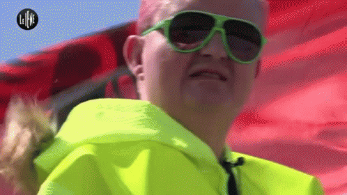 Albania Flag Uomo Gatto GIF