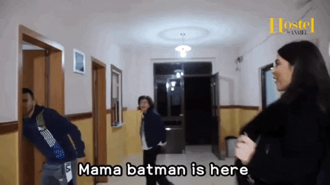 Albania Funny Mama Batman GIF