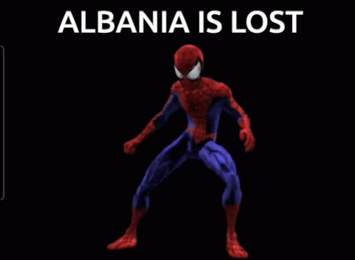 Albania Lost Spider Man GIF