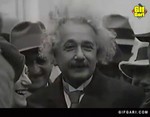 Albert Einstein Black and White