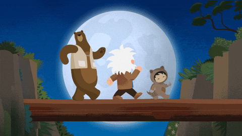 Albert Einstein Codey The Bear GIF