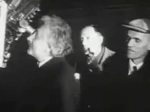 Albert Einstein Metric Spaces GIF