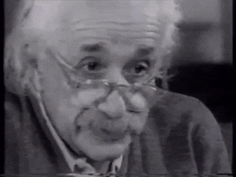 Albert Einstein Stare GIF