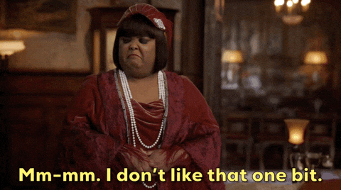 Alberta Haynes Nope Dont Like That GIF