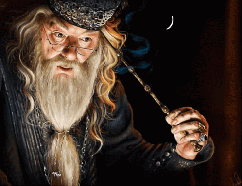 Albus Dumbledore Michael Gambon Birthday GIF