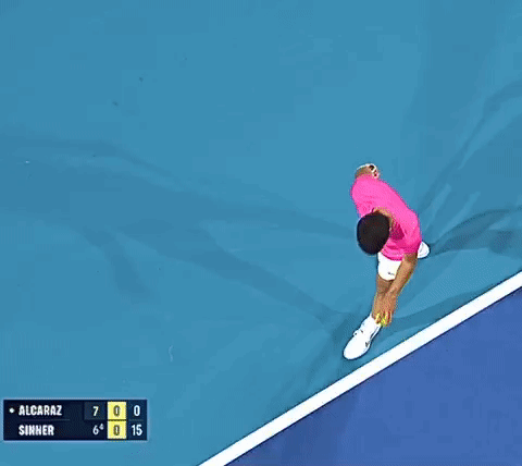 Alcaraz Vs Sinner ATP Tour Tennis Match GIF