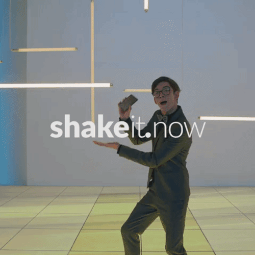 Alcatel Shake It Dance Ad GIF