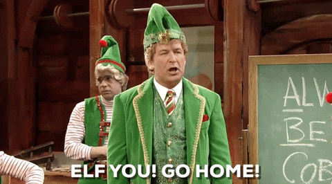 Alec Baldwin Elf You GIF