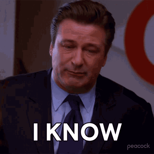 Alec Baldwin I Know GIF