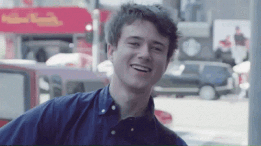 Alec Benjamin Nervous Laugh GIF