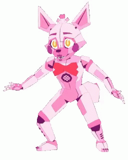 Alerted Funtime Foxy GIF