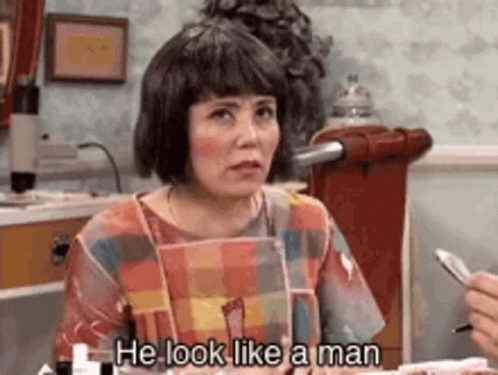 Alex Borstein Be A Man GIF