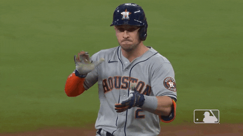 Alex Bregman Clapping In A Match GIF