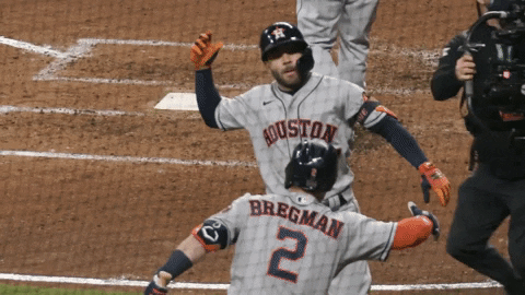 Alex Bregman Exchange GIF