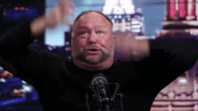 Alex Jones Fast Air Jab GIF
