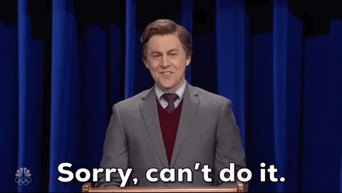 Alex Moffat I Cant Believe Youve Done This GIF