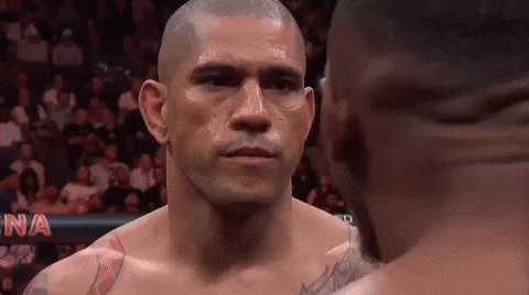 Alex Pereira Serious Face GIF