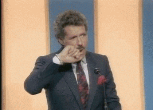 Alex Trebek Trivia GIF