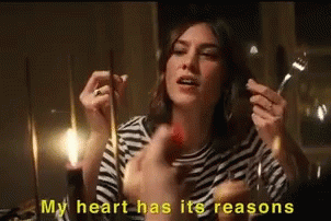 Alexa Chung Heart Has Reasons GIF