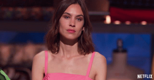 Alexa Chung Sleepy GIF