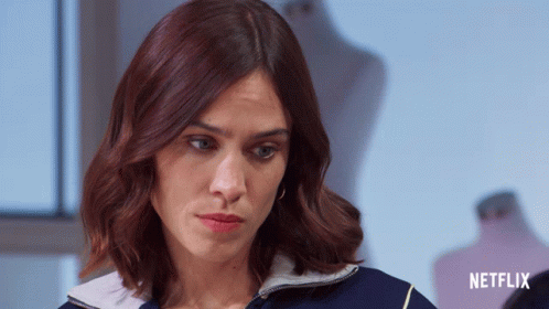 Alexa Chung Staring GIF