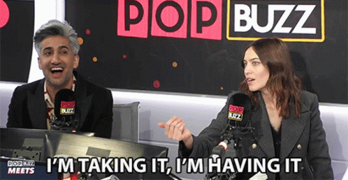 Alexa Chung Taking It GIF