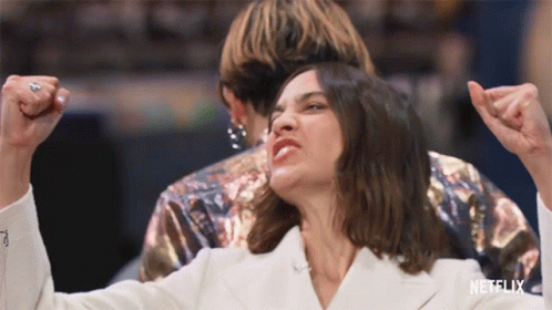 Alexa Chung Yes GIF