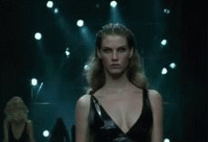 Alexander Mcqueen Angela Lindvall 2006 GIF