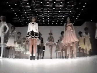 Alexander Mcqueen Spring Summer 2005 GIF