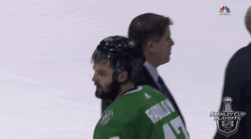 Alexander Radulov Shake Fist GIF